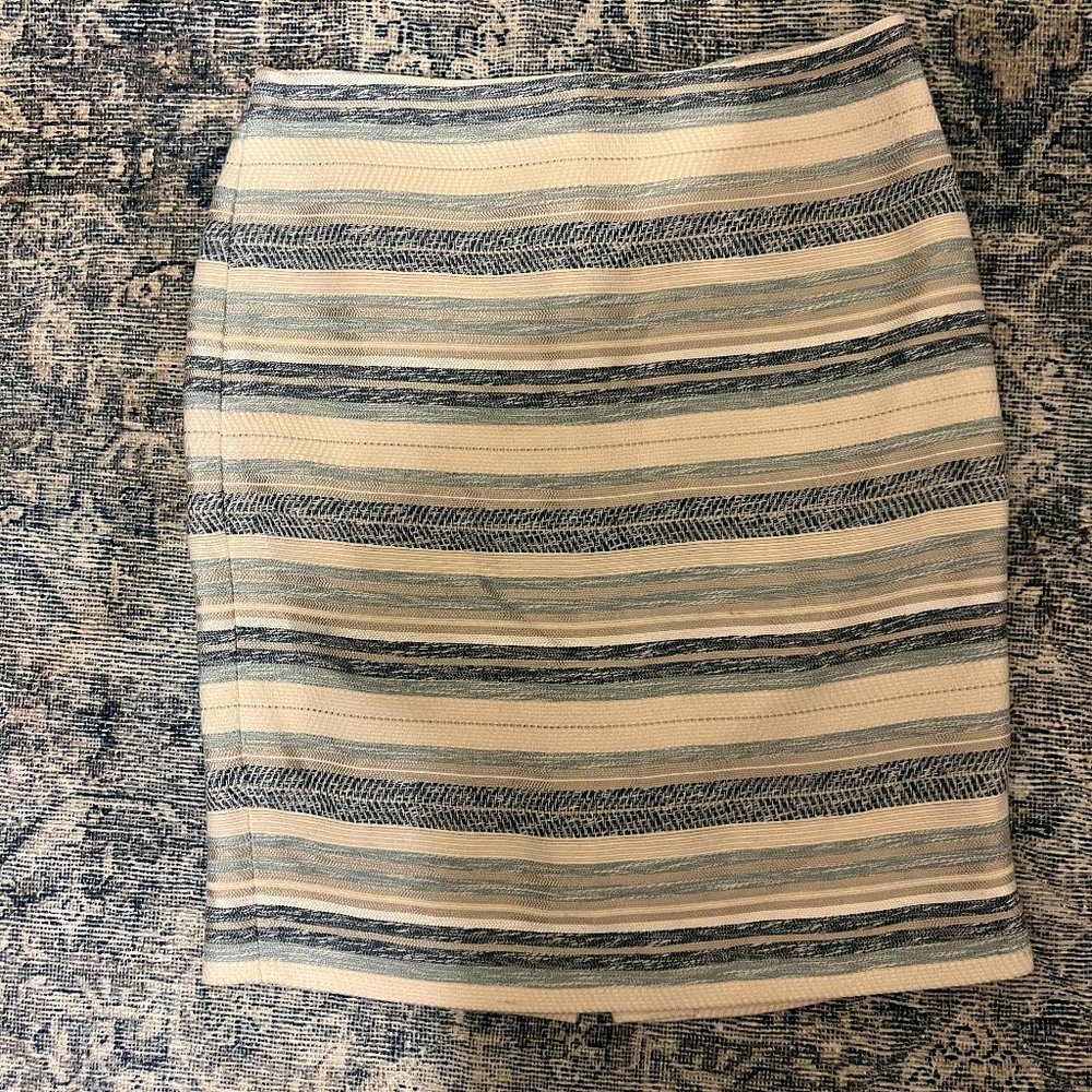 Ann Taylor Stripe Skirt